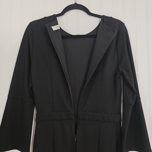 ALI & JAY Women Ponte Jumpsuit Bell Split Sleeve M - Picture 8 of 14